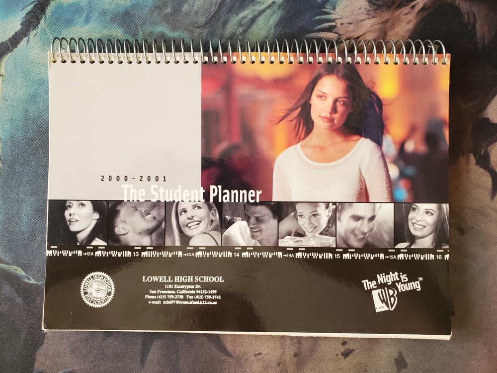 Lowell High School 2000-2001 Planner (New)