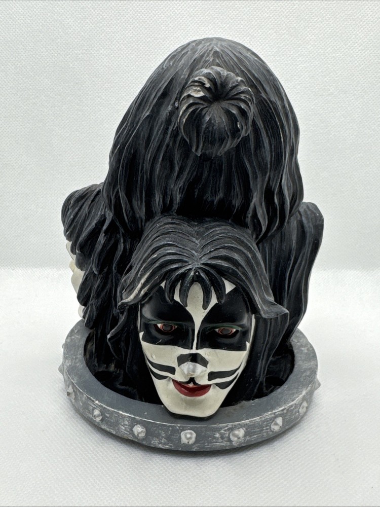 Vintage 2003 KISS Incense Burner Statue - Missing Base