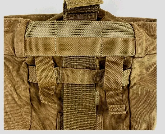 Dump Pouch USMC Roll Coyote USGI FILBE Assault Mag Carrier GOOD condition Brown