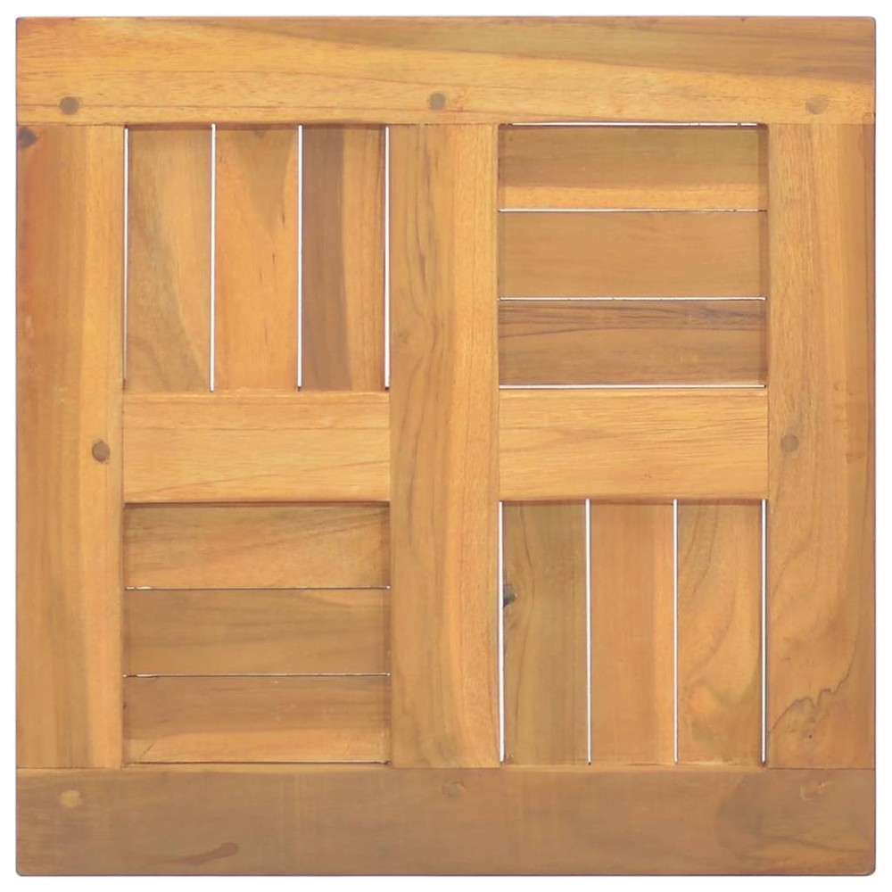 Square Table Top Dining Table Top for Home Kitchen Solid Wood Teak vidaXL