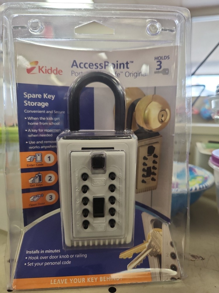 Kidde & GE AccessPoint Portable Keysafe (Pair)
