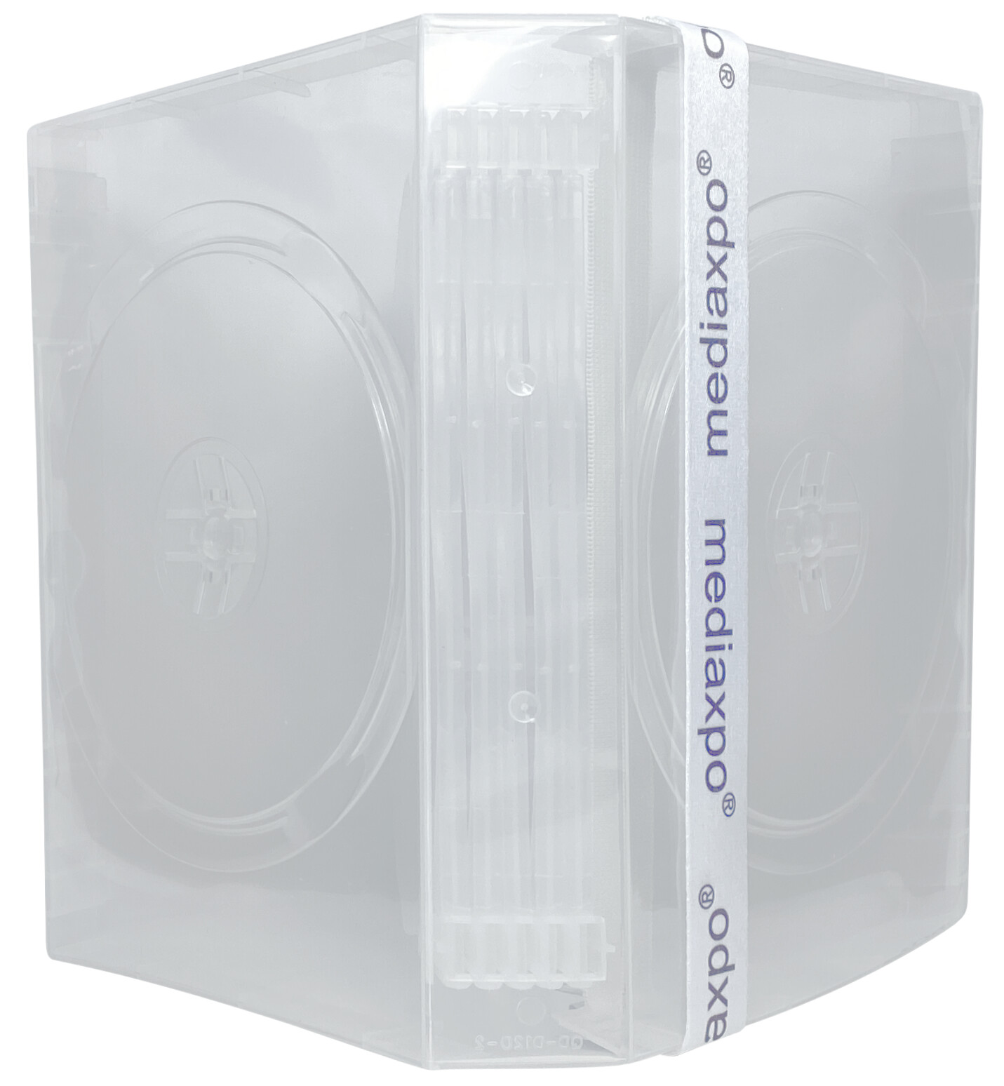 Clear 12 Disc DVD Cases Lot