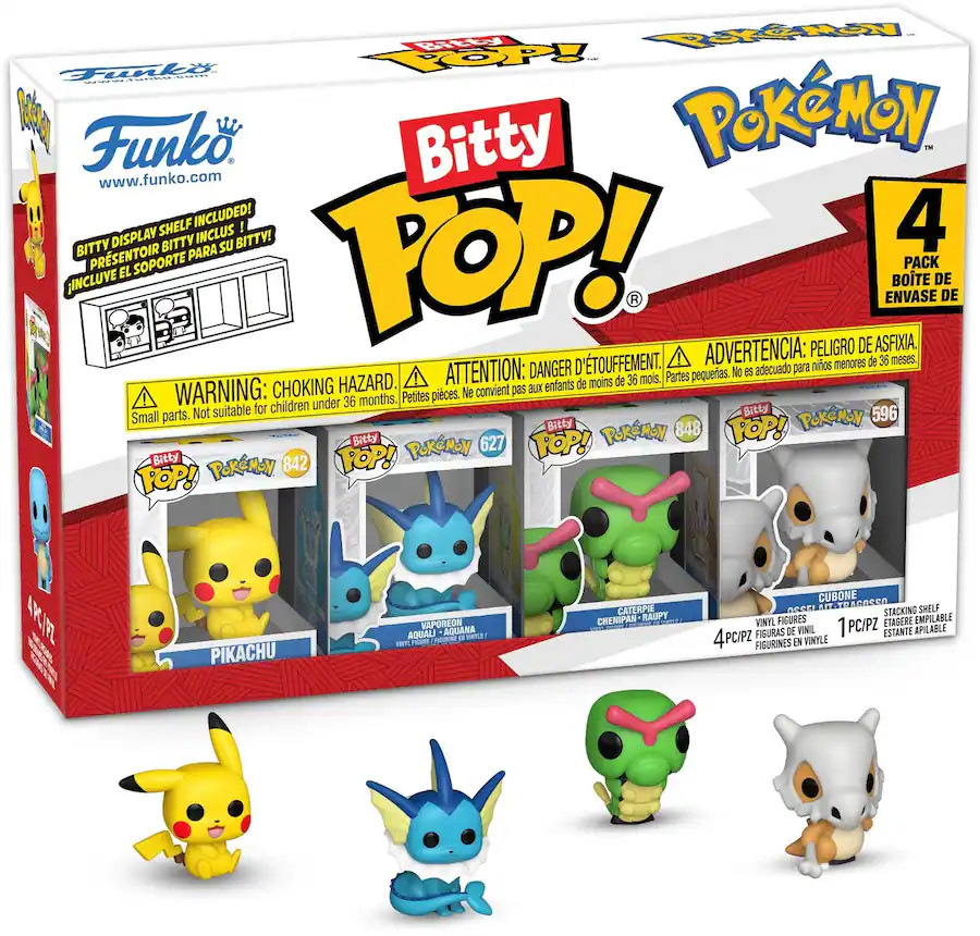 Funko Bitty POP! - Pokemon - Pikachu 4 Pack
