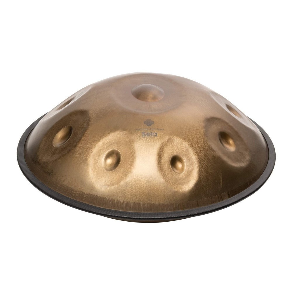 Sela Harmony 9-note Handpan - E Kurd, Stainless Steel