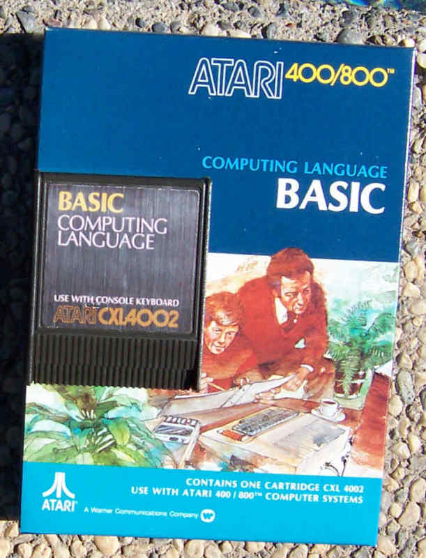 Atari BASIC CARTRIDGE Original NEW 400/800/XL/XE