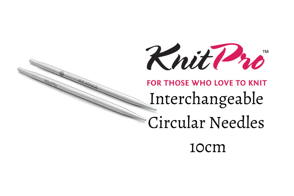 KnitPro Mindful Collection Knitting Pins Circular Interchangeable Tips Lace 10cm