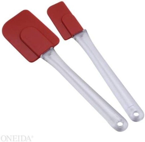 Lightweight Rectangular Silicone Spatulas Set - Heat Resistant & Easy Clean