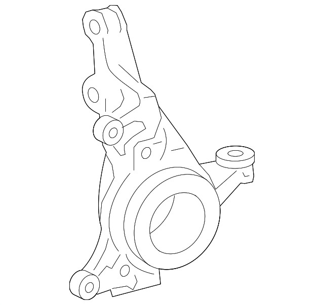 Genuine Lexus Knuckle 43212-0E040