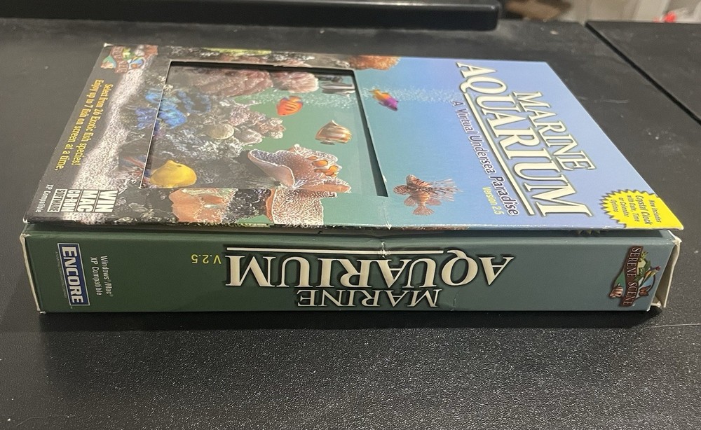Software PC Marine Aquarium 2005 version 2.5 Box