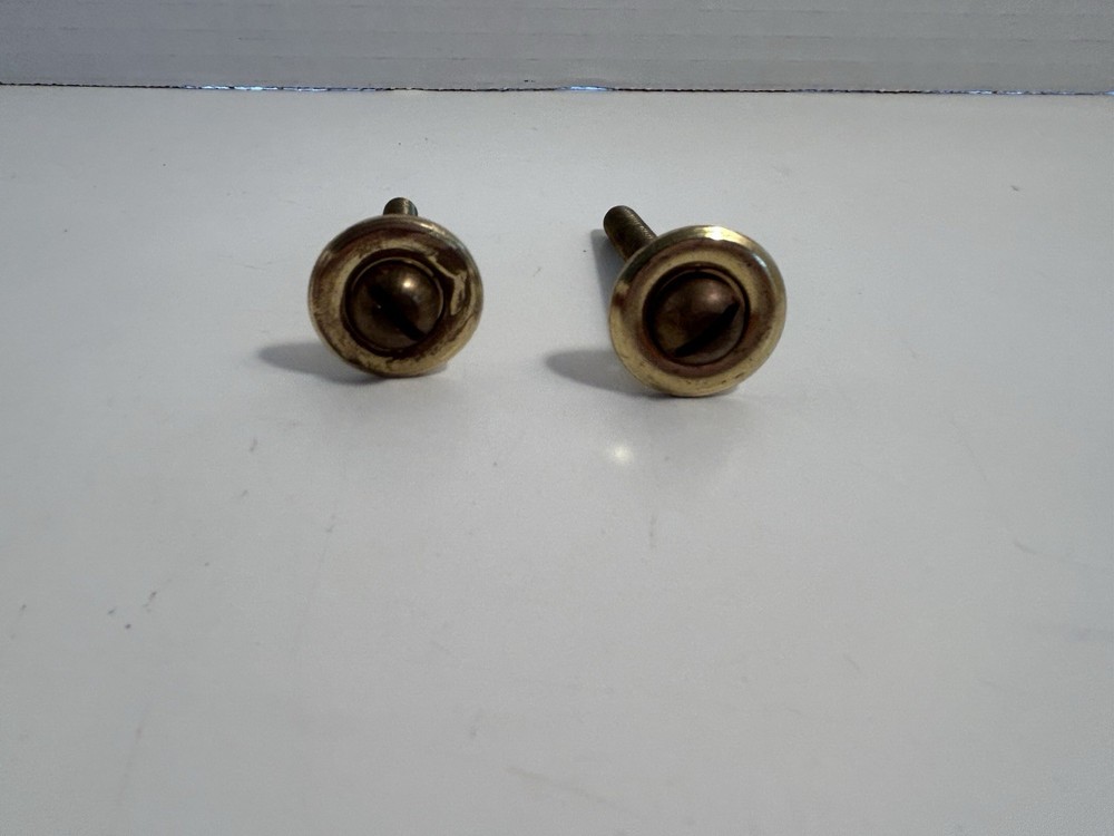 Vintage SLAYMAKER Lock Co Solid Brass Door Knocker with Hardware
