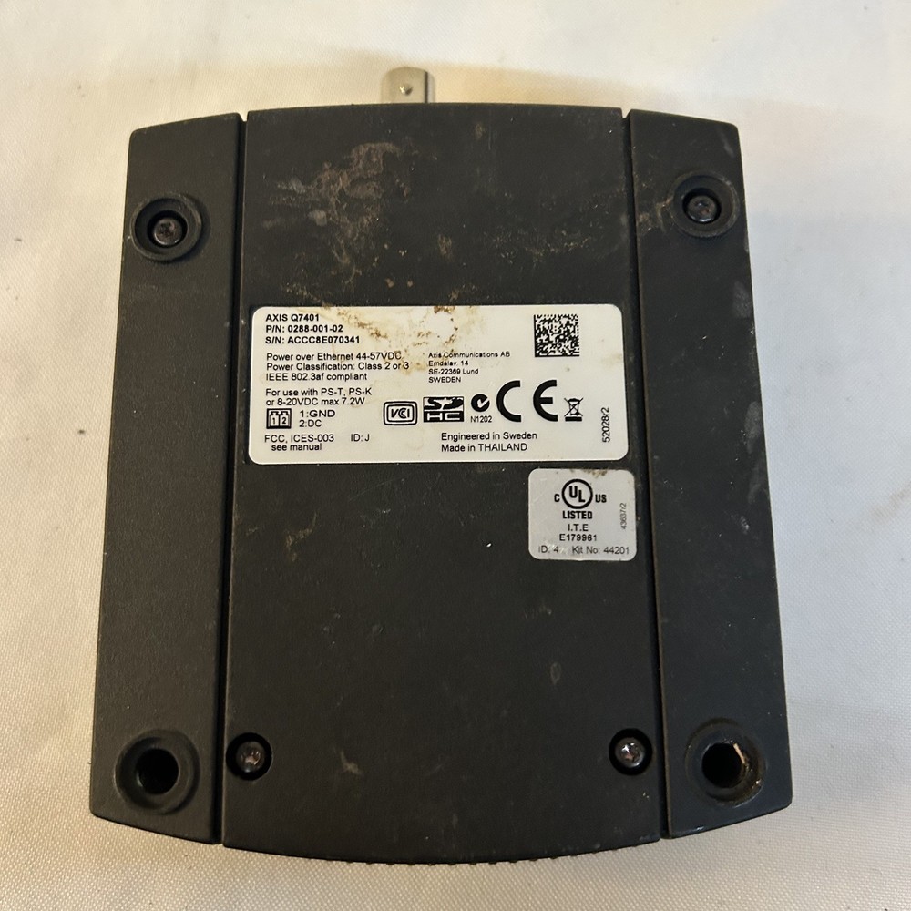 AXIS Communications Q7401 Video Encoder 0288-001-01