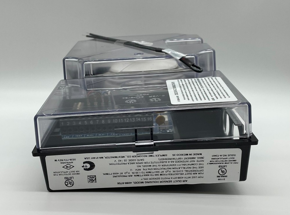 Simplex 4098-9756 Duct Detector - Same Day Shipping (SEALED)