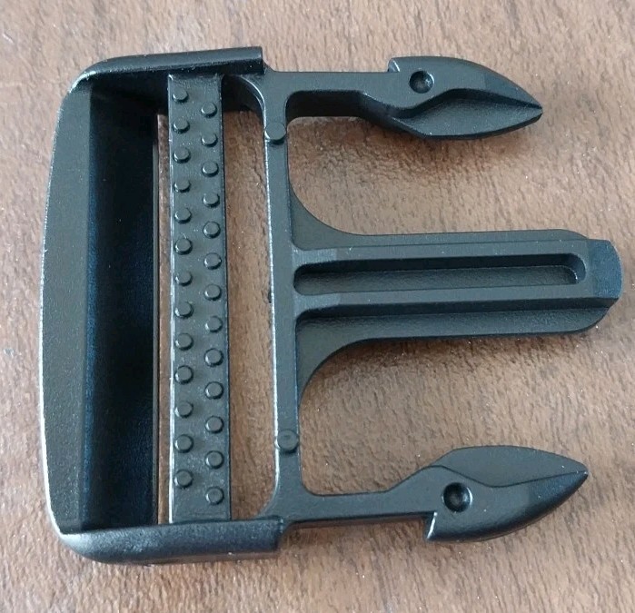 2" Black Plastic Side Release Buckle