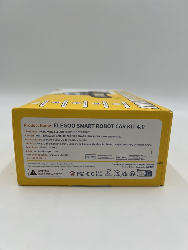 NEW Elegoo UnoR3 Project Smart Robot Car Kit V 3.0 Plus Programming Engineering