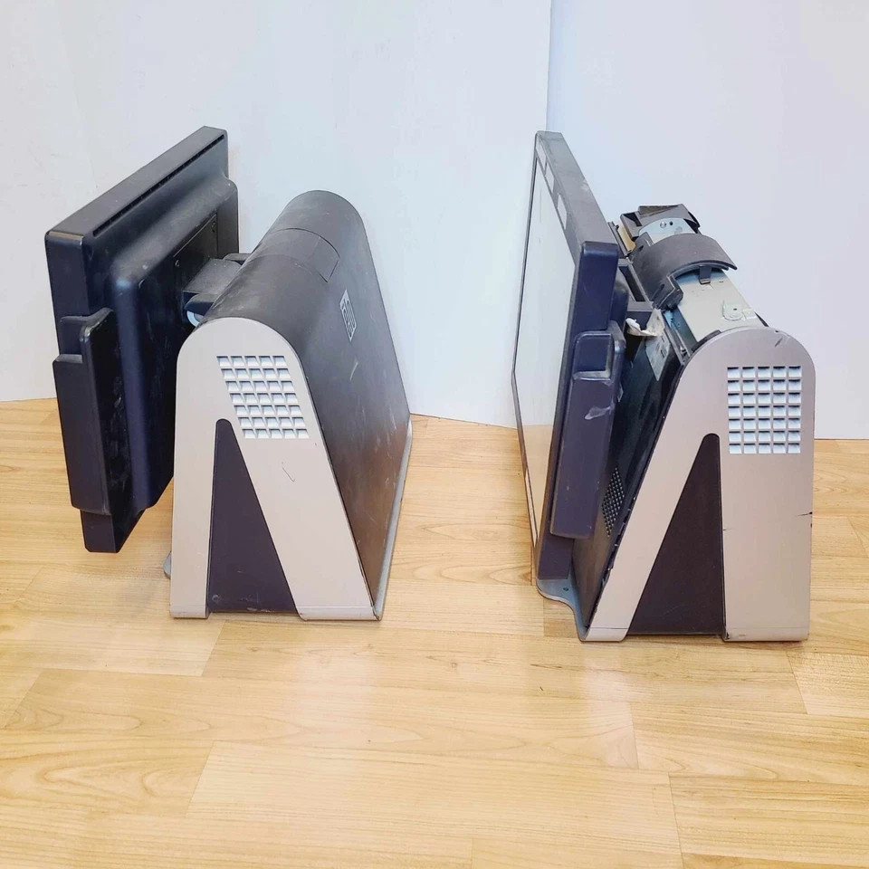 *UNTESTED* LOT 2X ELO ESY17D1 TOUCH SCREEN 17" POS COMPUTER WINDOWS XP SYSTEM