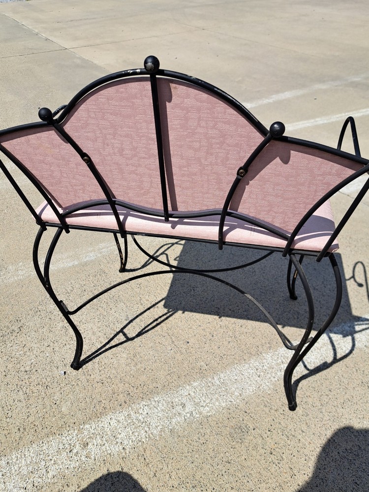 Mcm Pearl-wick Vanity Chair