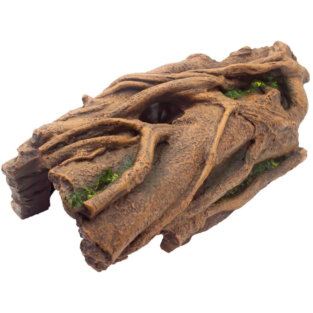 Lizard Snake or Reptile Hide, Large Hollow Log Snake Hideout for Ball Python ...