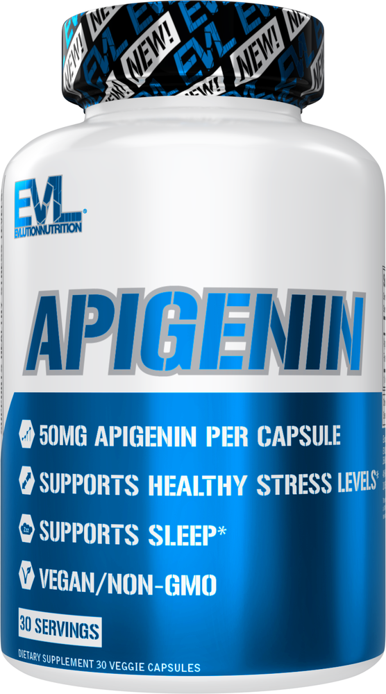 Evlution Nutrition Apigenin - Chamomile Extract - Sleep Support - 60 Servings