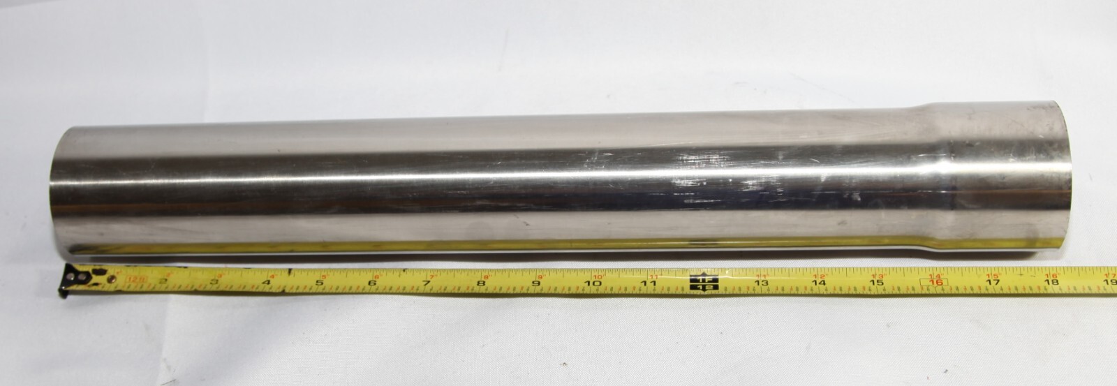 2.5"ID to 2.5"OD DIY Custom SS T409 Exhaust Straight Pipe Piping Tube