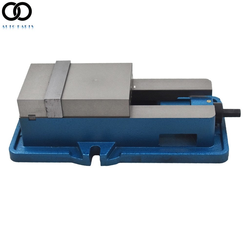 4" Lockdown CNC Milling Machine Vise Clamping Vice Precision Without Base
