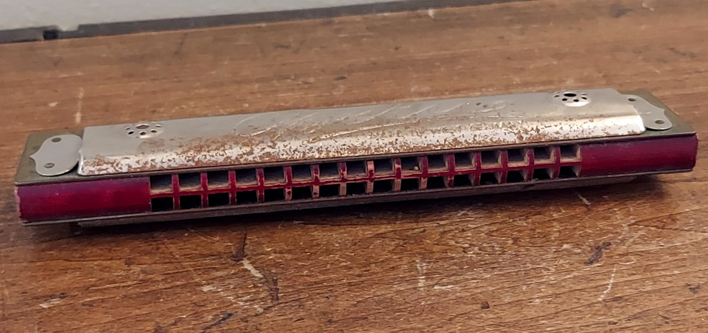 Vintage Opera Harmonica- West German US Zone w/ Box