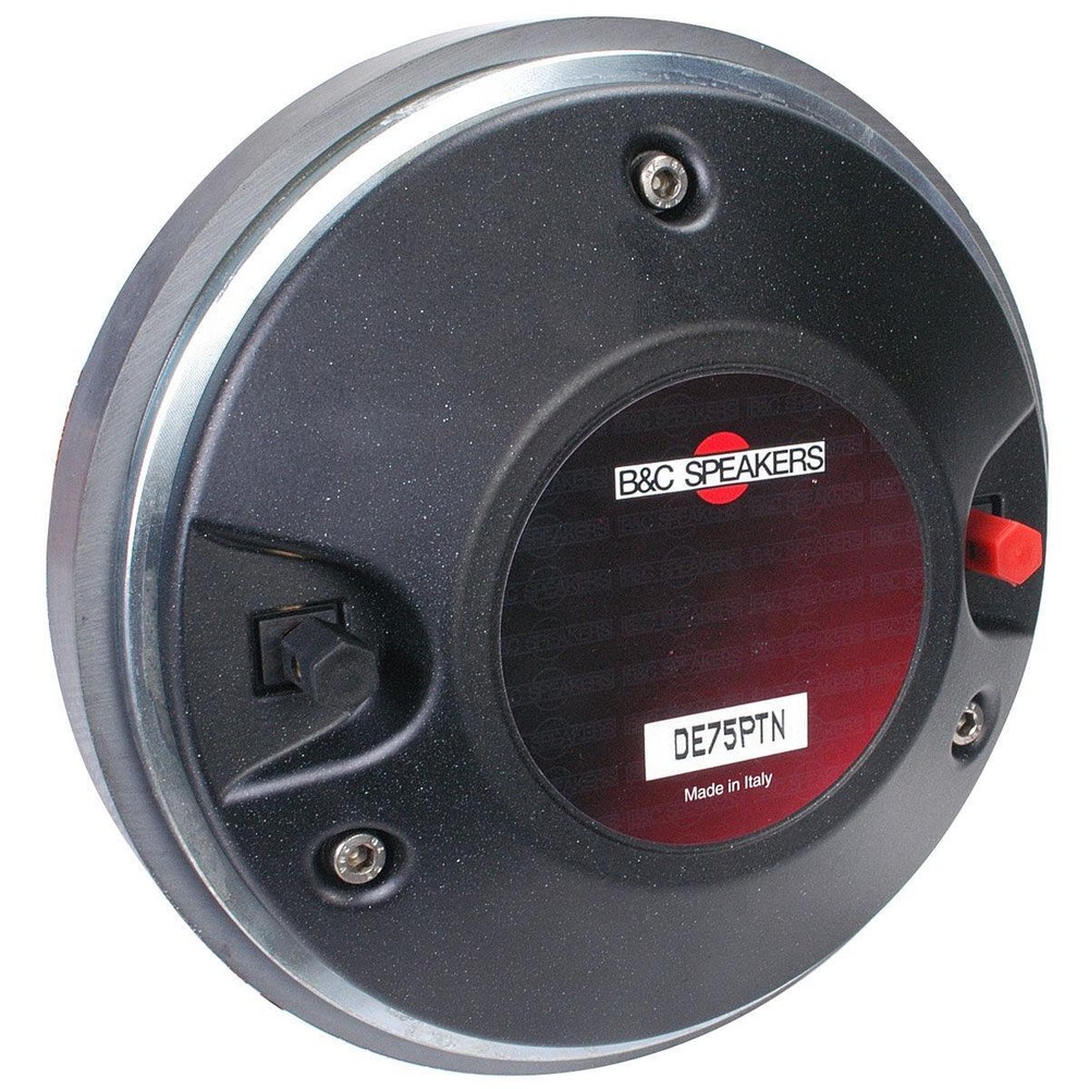 B&C DE75PTN 2" Titanium Compression Driver 8 Ohm 4-Bolt