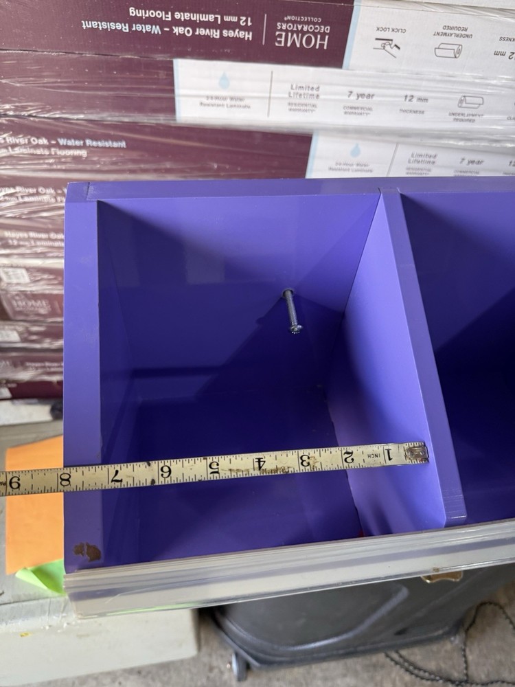 store display shelf container wall mounting clear front open Hanging Container