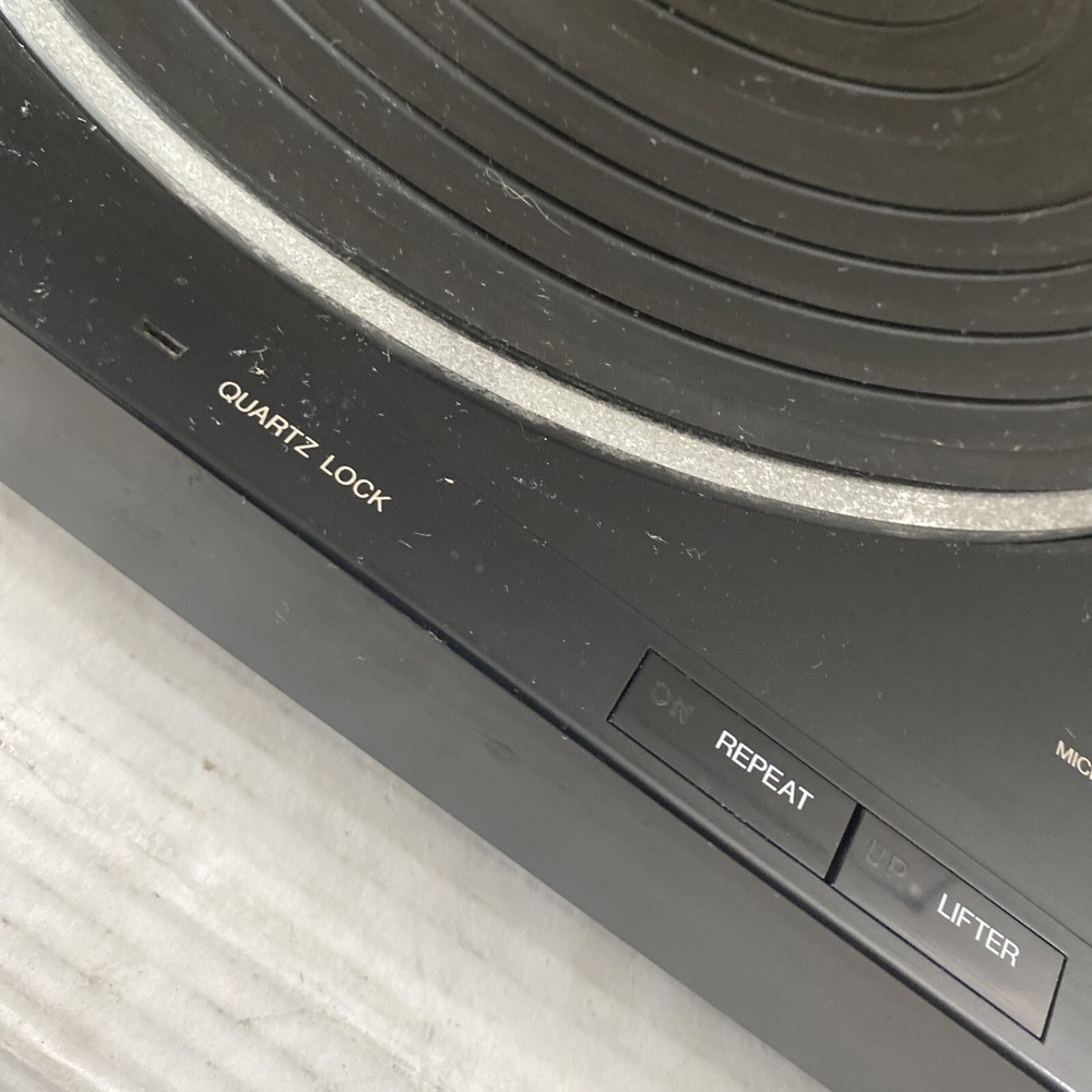 DENON Quartz DP-23F Micro Processor Controlled Fully Automatic Turntable WORKS!