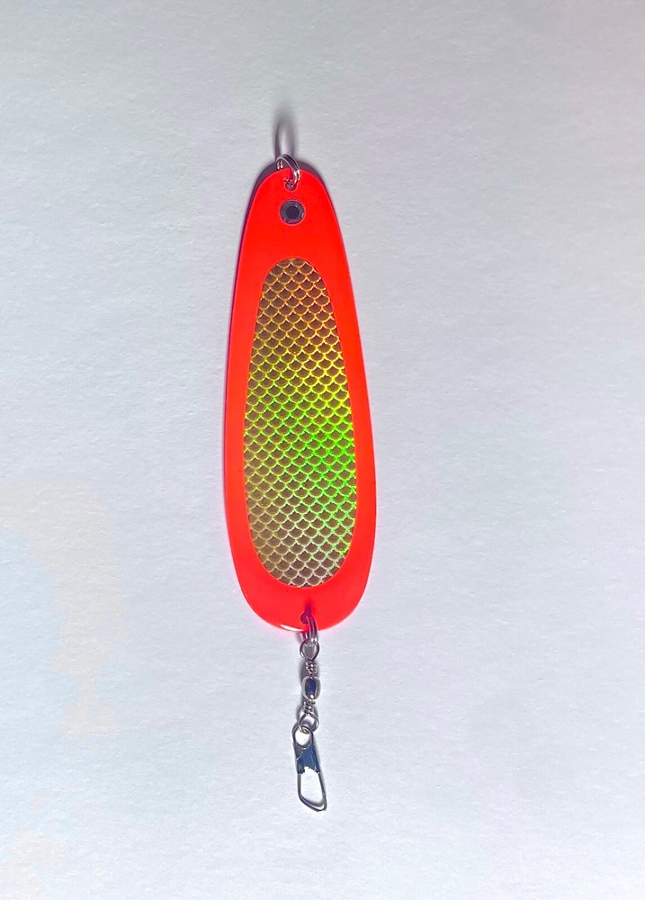 Kokanee Dodger: uv "HOT TAMALE"