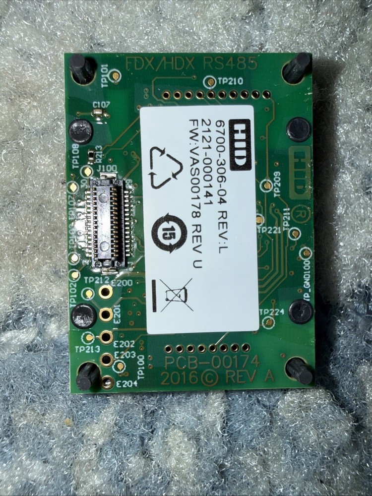 HID iCLASS SE R40 Wall Switch Reader 920NTPNEK000FA w/RS485 Module New Open Box