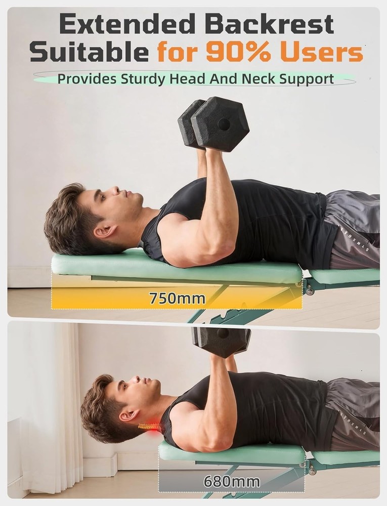 New Weight bench Workout bench Exercise bench Adjustable weight bench gym bench