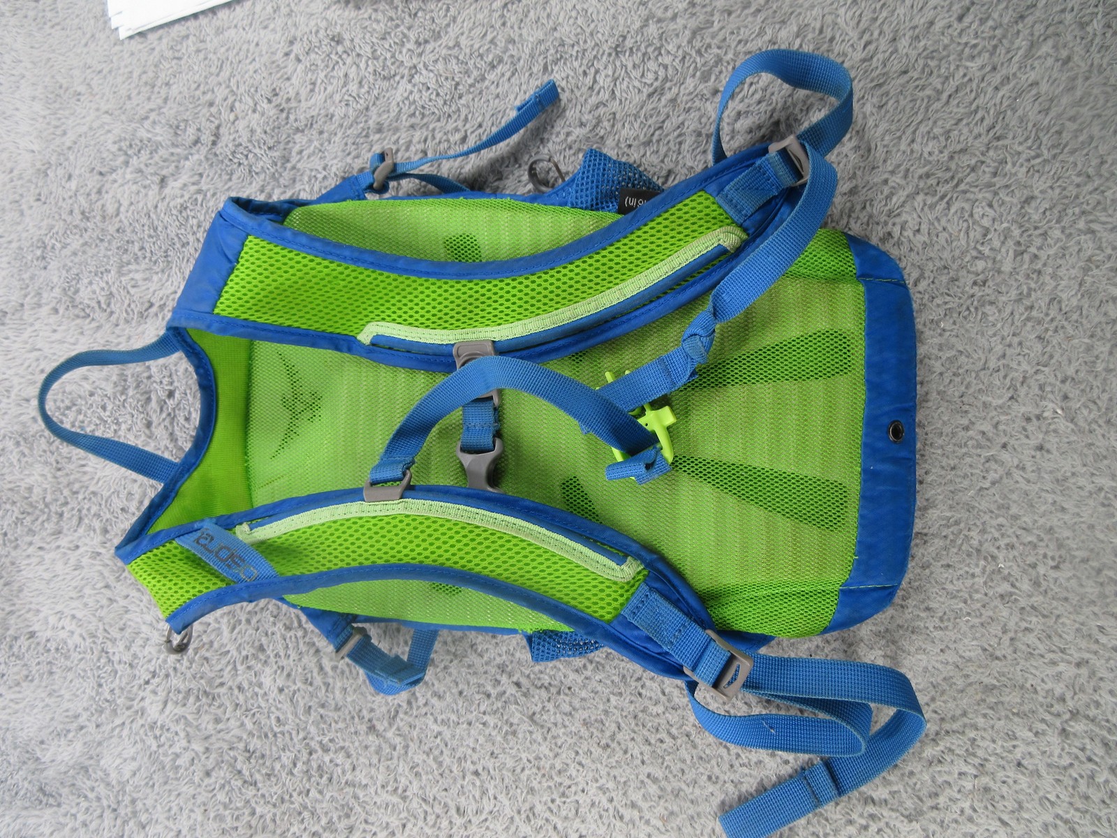 Osprey Moki Hydration Backpack Blue Green One Size Hiking Trail Pack