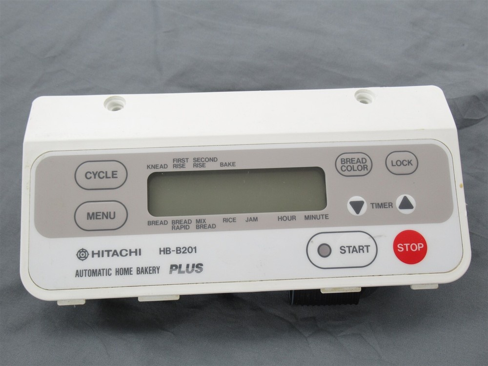 Hitachi Bread Machine Control Panel for Model HB-B201