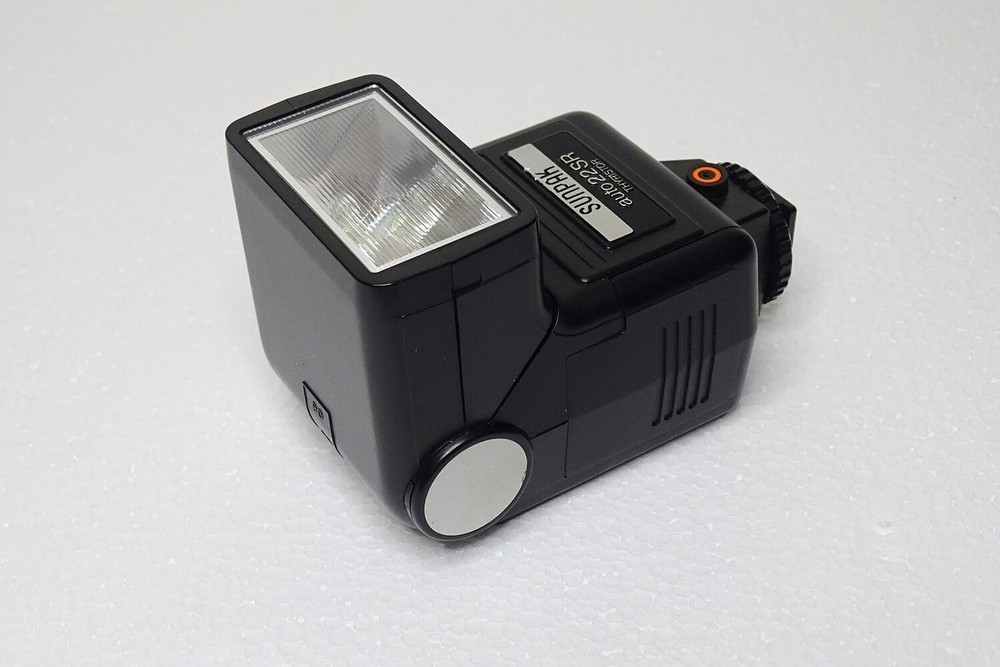 SUNPAK Auto 22SR Black Electronic Flash auto22SR Thyristor