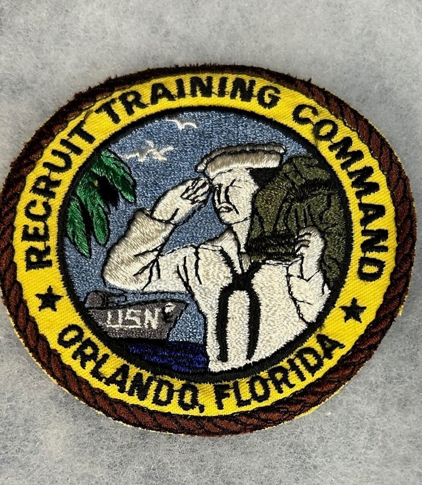 Vietnam Era US Navy  Training Command Orlando Patch