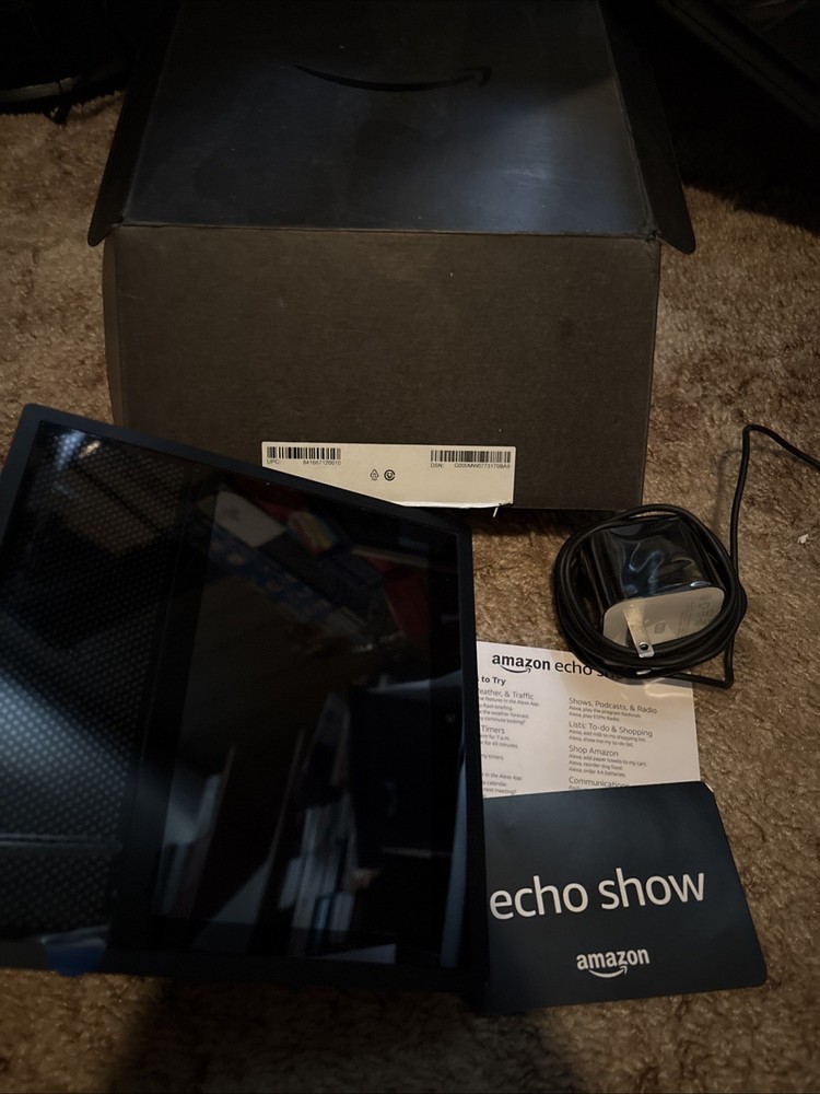 Amazon Echo Show 1st Gen Smart Speaker with Alexa - Black