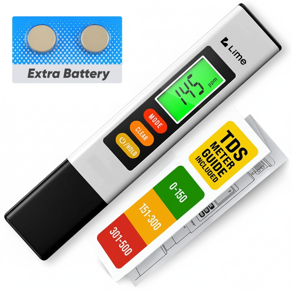 Water Tester for Drinking - TDS Meter PROFESSIONAL