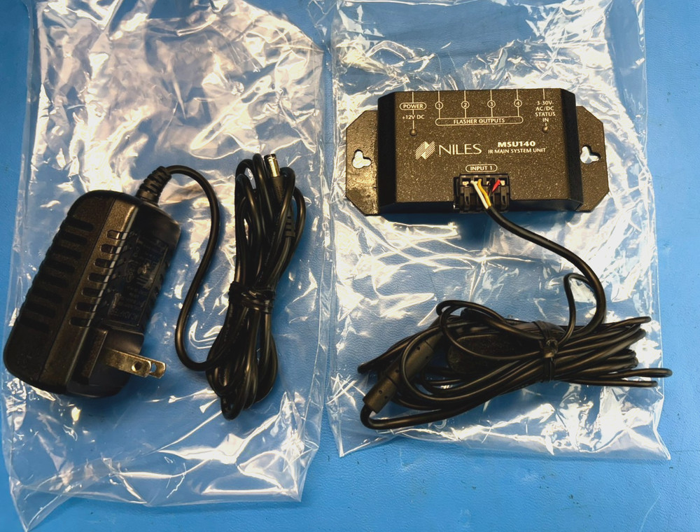 Niles MSU250 IR Main System Unit with AC Power Adapter - Tested & Working