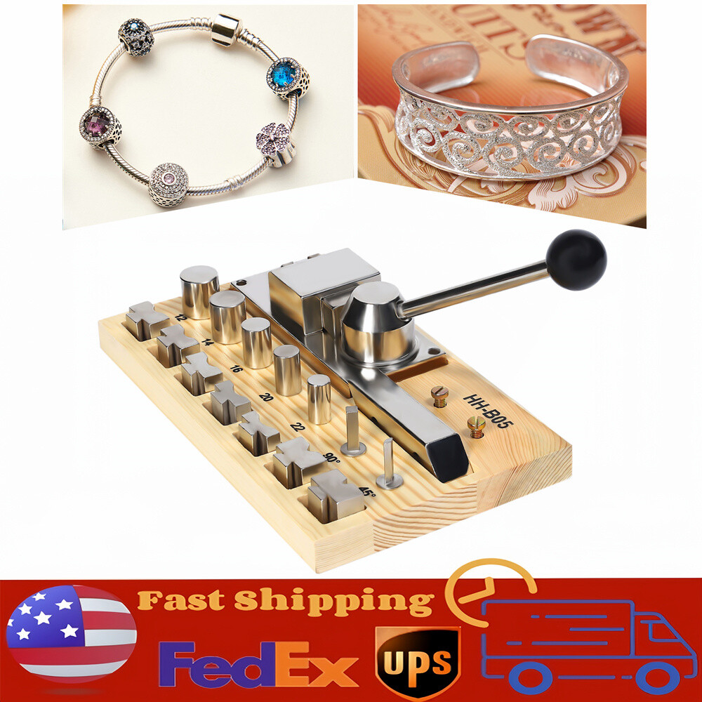 Practical Ring Bending Machine Jewelry Crafts Making Tool Earring Maker Bender
