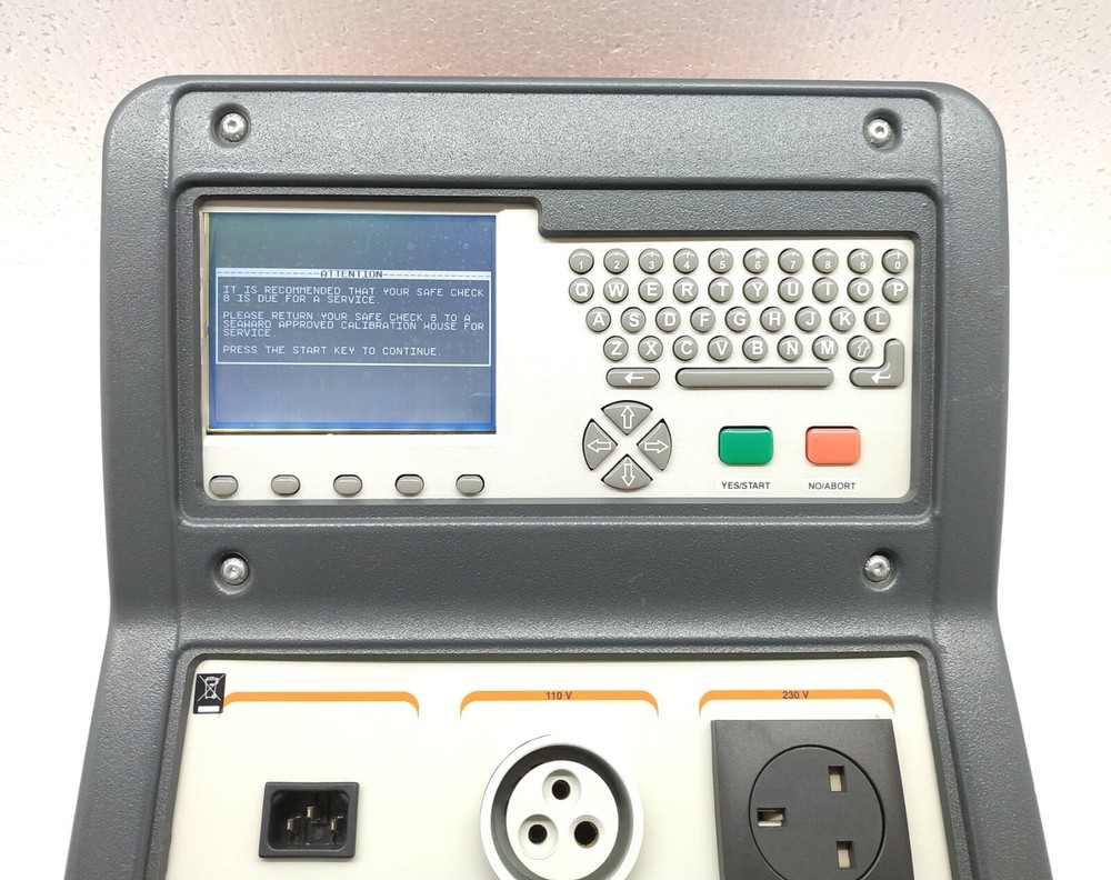 CLARE INSTRUMENTS SAFE CHECK 8 ELECTRICAL SAFETY TESTER