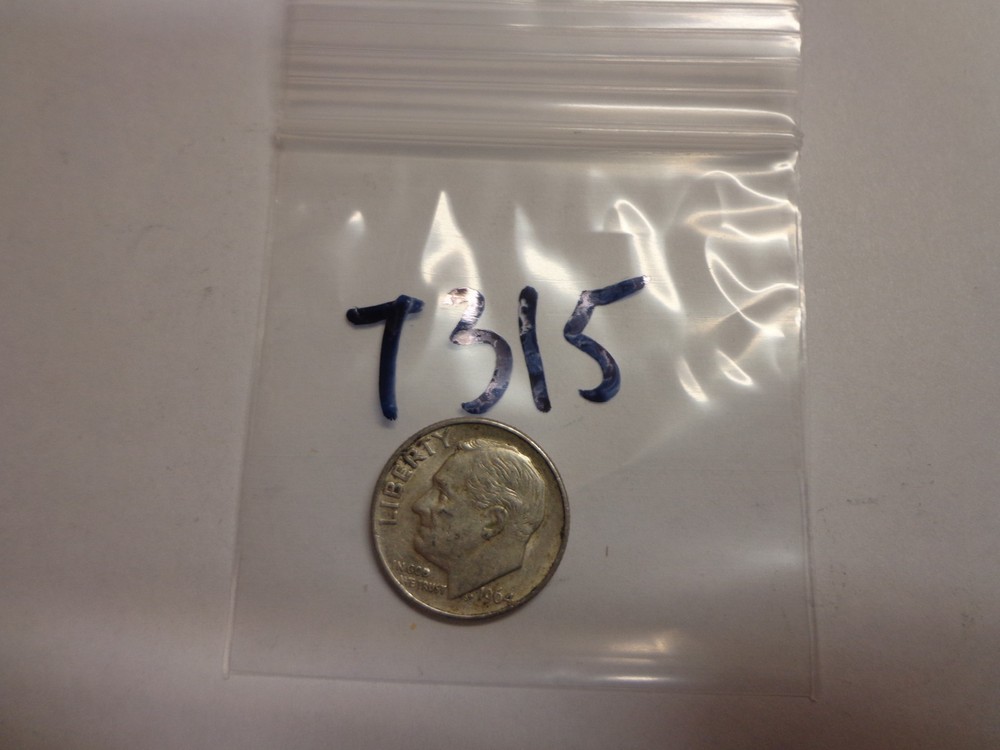 1964 D Roosevelt Dime 90% Silver