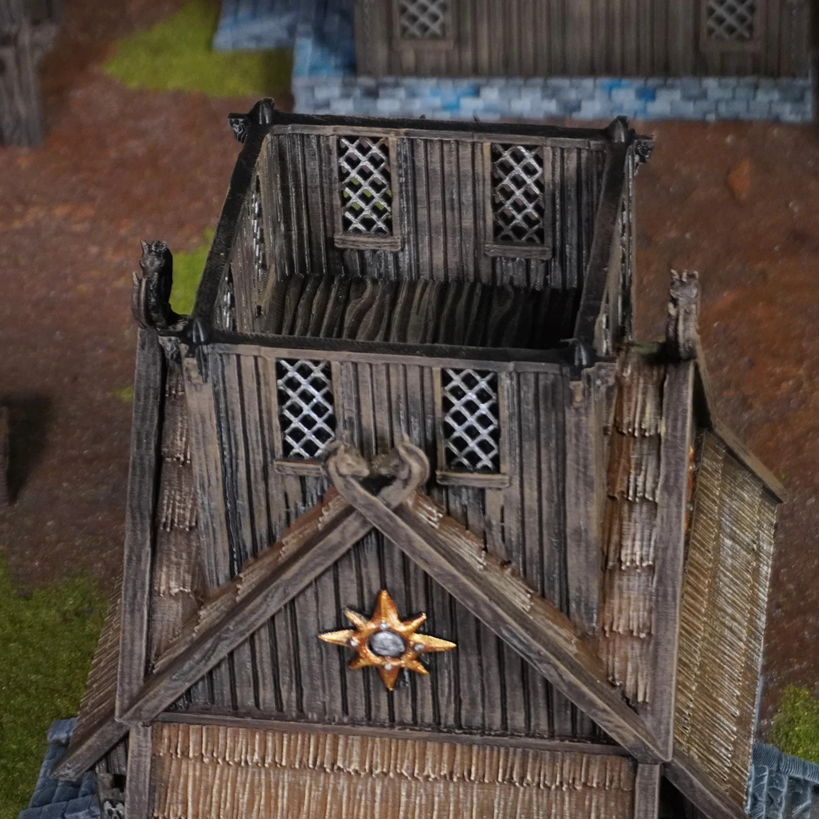 Barracks Rohan Inspired 28mm Tabletop Terrain LOTR Middle Earth MESBG