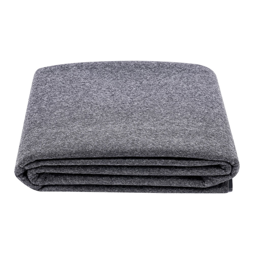 Hot Tub Mat 188*183cm Gray Rectangular Flooring Protector Mat-Waterproof Home