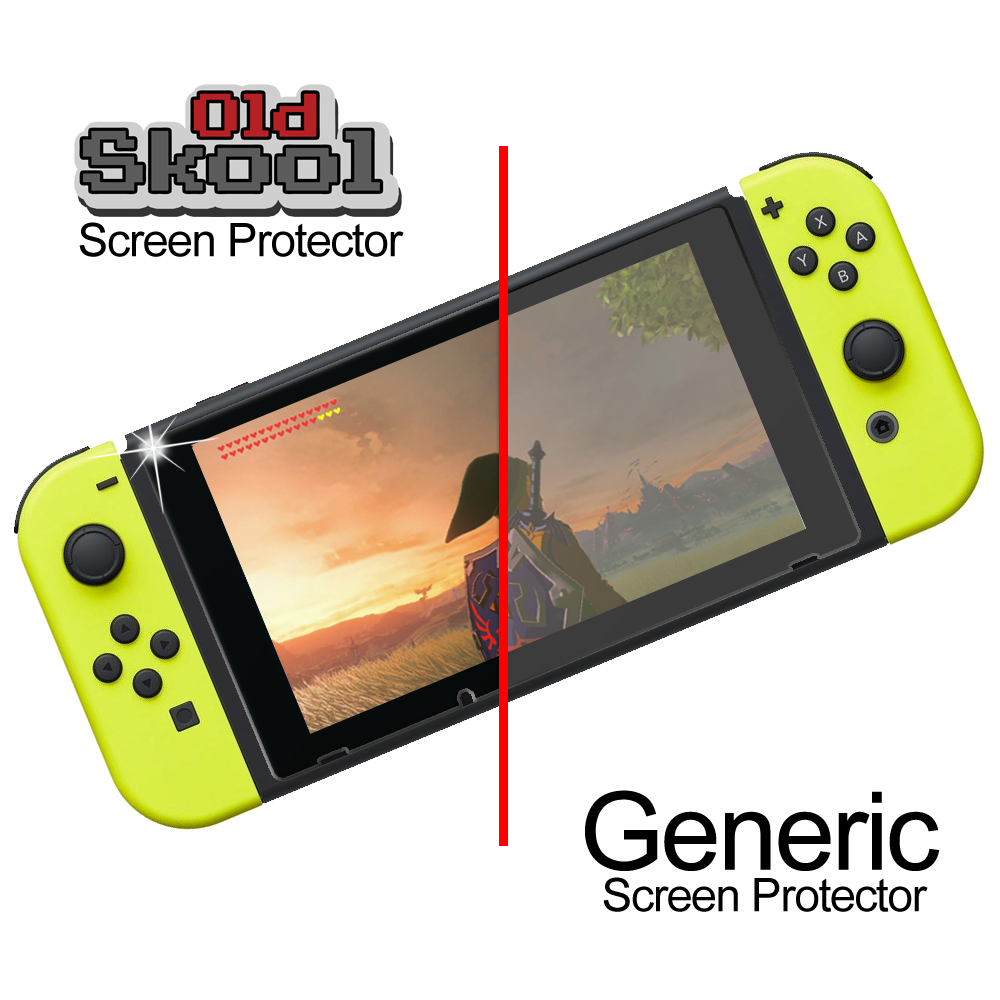 Nintendo Switch Premium Tempered Glass Screen Protector (2 Pack)