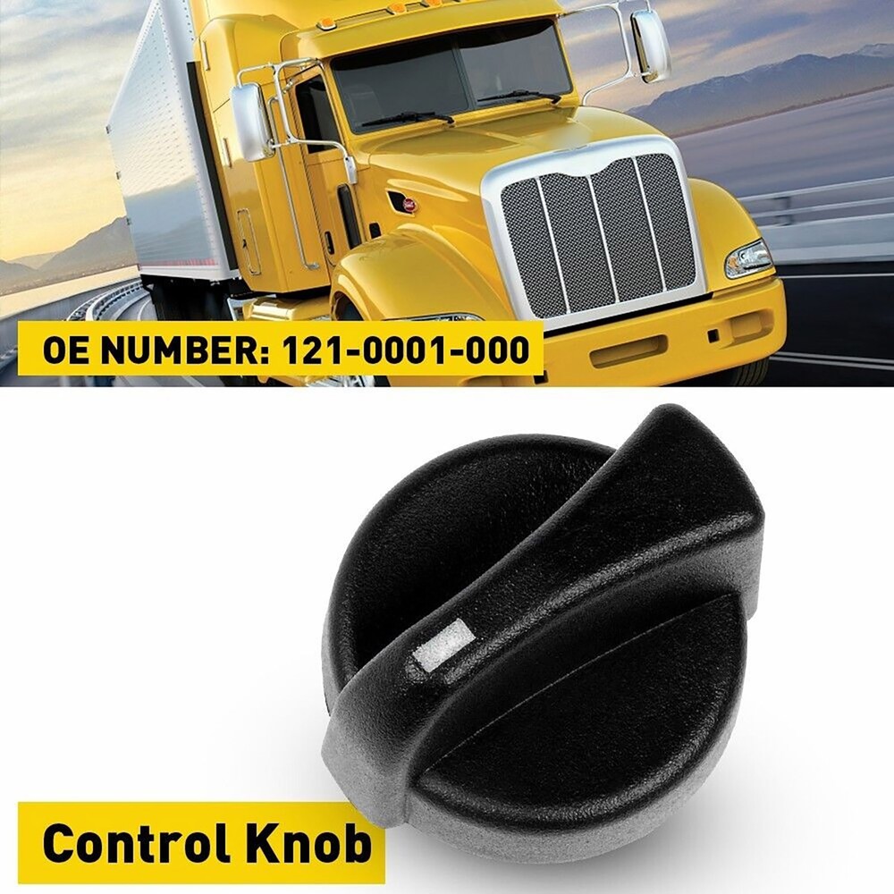 3Pcs AC Heater Control Knobs Replacement Kit For Peterbilt Models 1987-2011