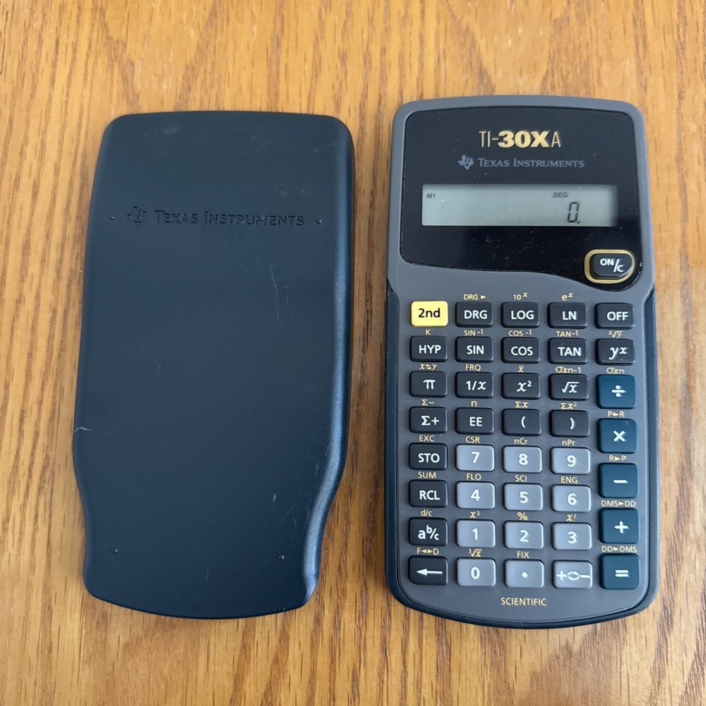 Texas Instruments TI-30XA calculator