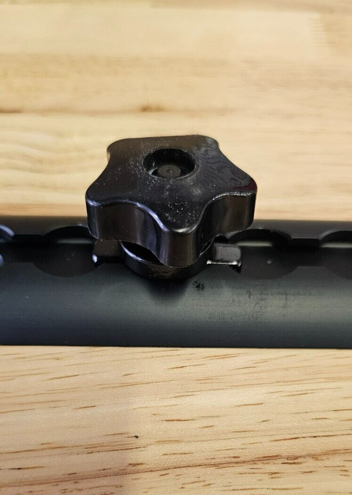 Finally a threaded knob stud for your L-Track! No tools needed with these knobs!