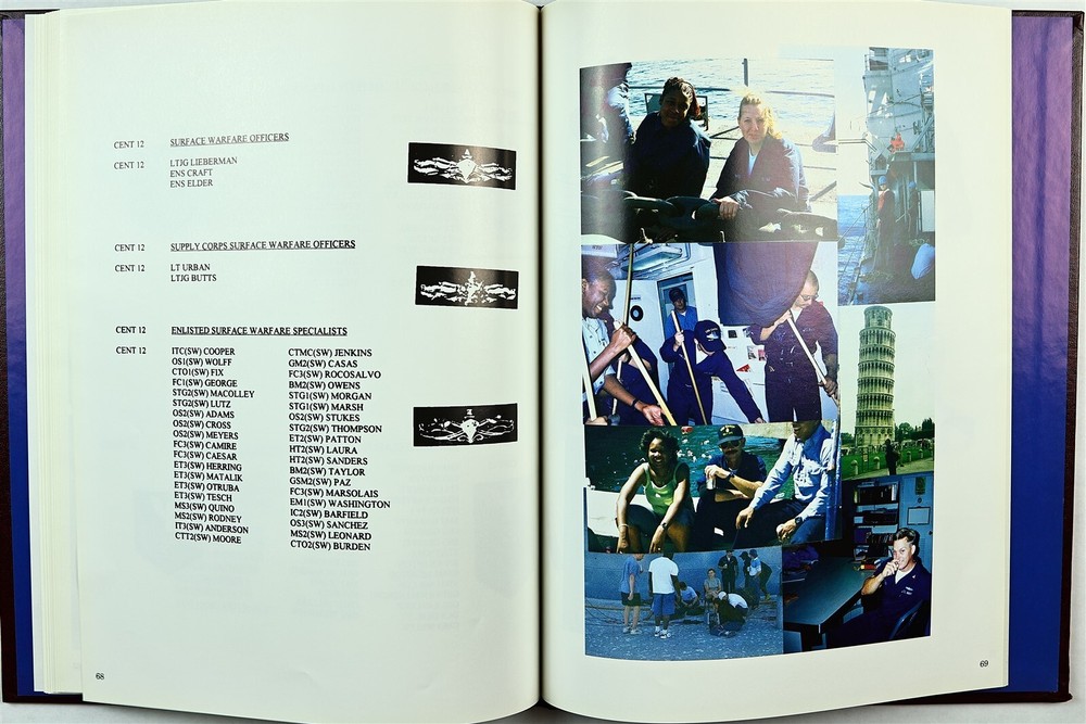 USS Caron (DD-970) 2000 Mediterranean Deployment Cruise Book