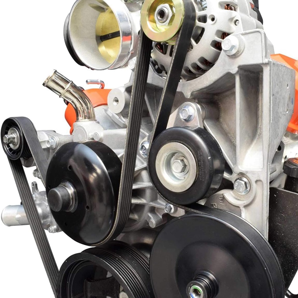 NEW 90K-38159 A/C Drive Belt Tensioner Kit For Chevy Silverado GMC Cadillac