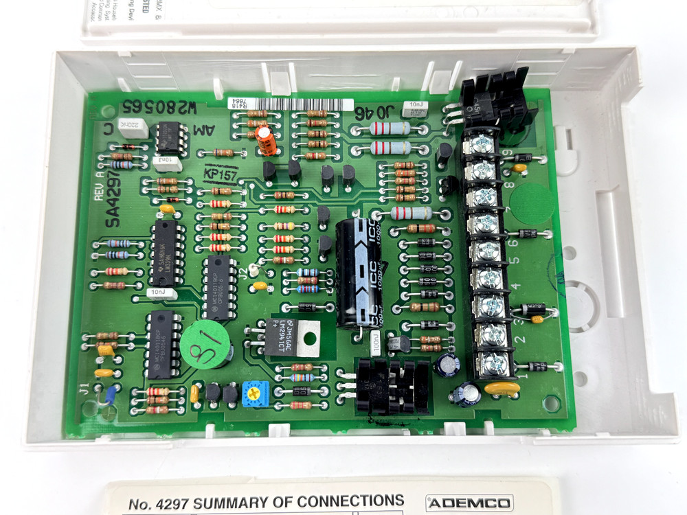 Ademco 4297 V-Plex Loop Isolation/Extender Module 4297-R repair / replacement